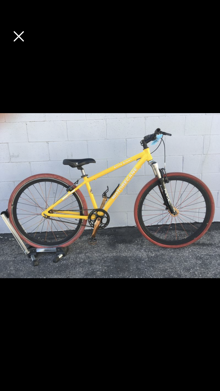 Motobecane Elite Eight Yellow or Gold