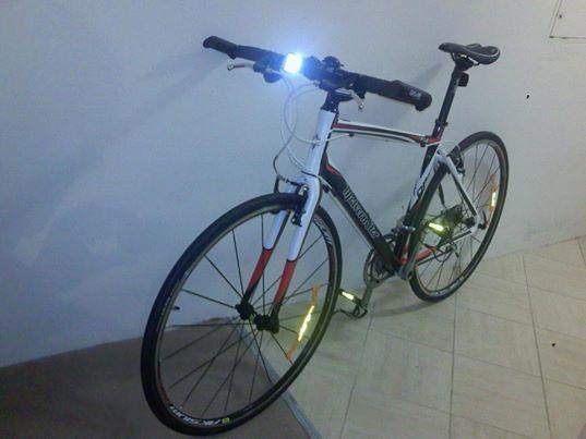2011 Malvern Star mens flatbar oppy A4F  White and Red