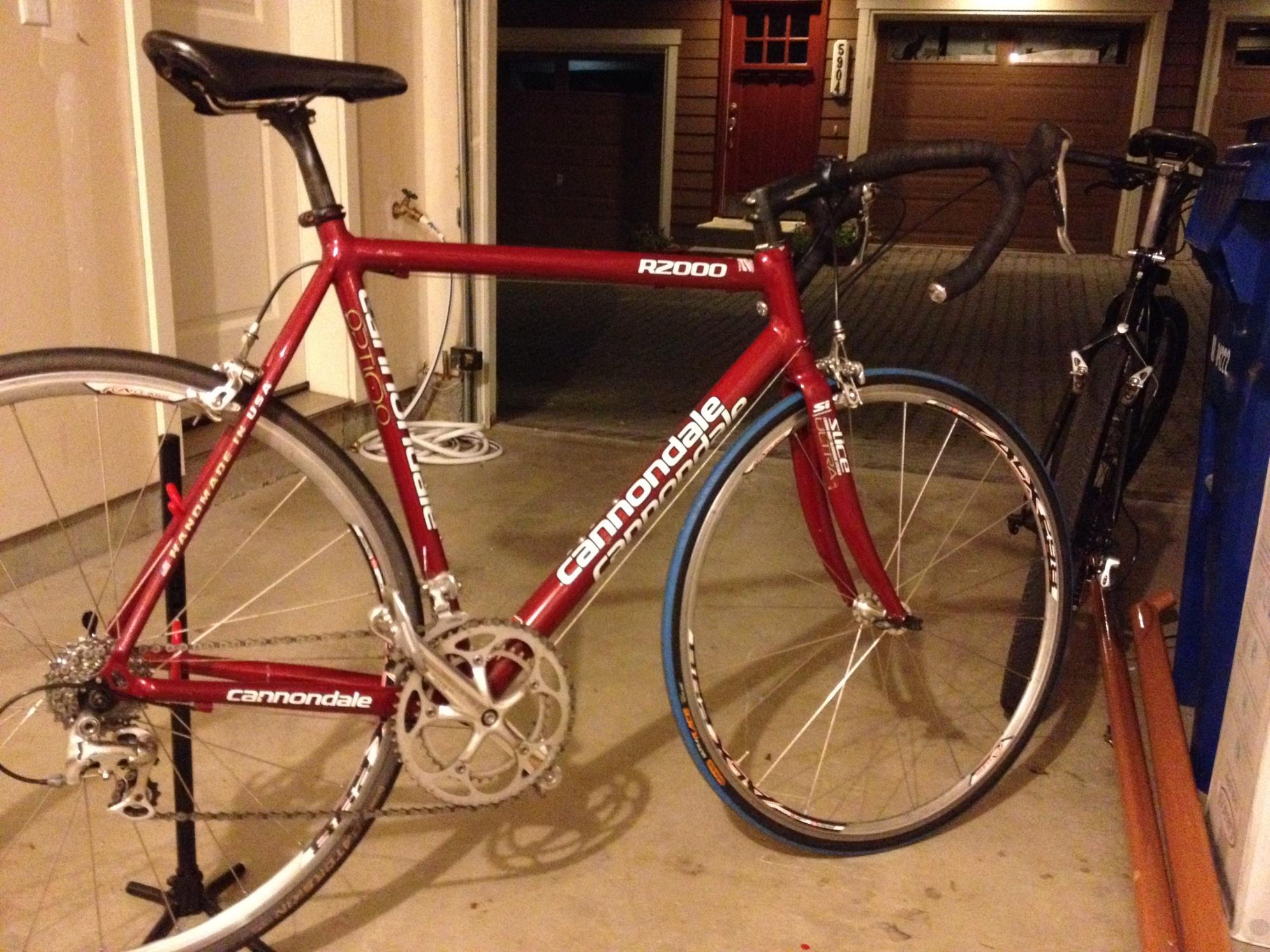 2001 Cannondale R2000 Red