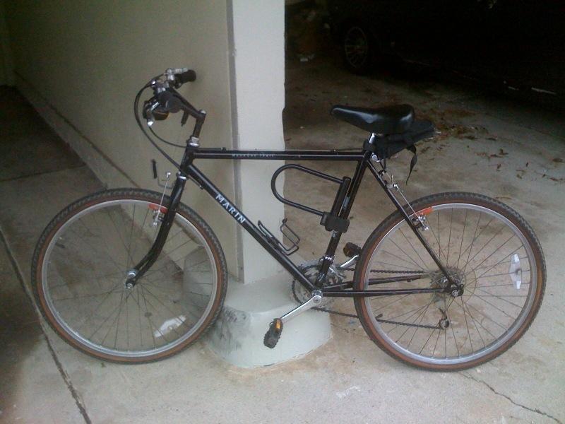 1985 Marin Bikes Mountain  Black