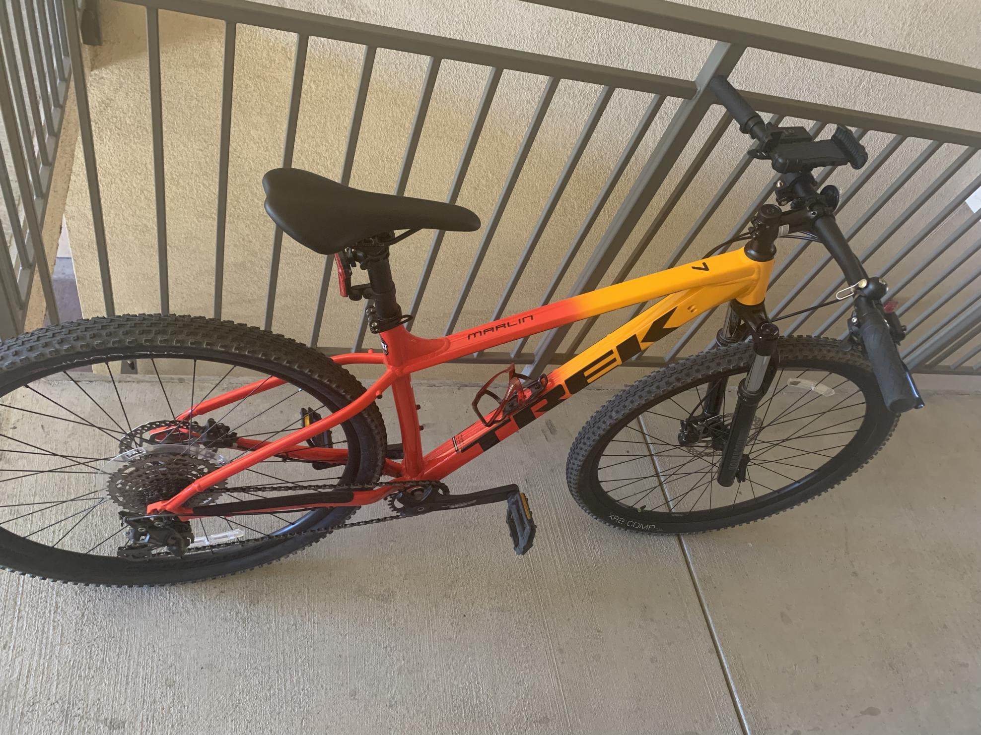 2023 Trek Marlin 7 Gen 2 Yellow or Gold and Red