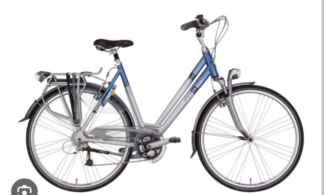 2008 Gazelle Fuente Xtra Silver, gray or bare metal en Blue