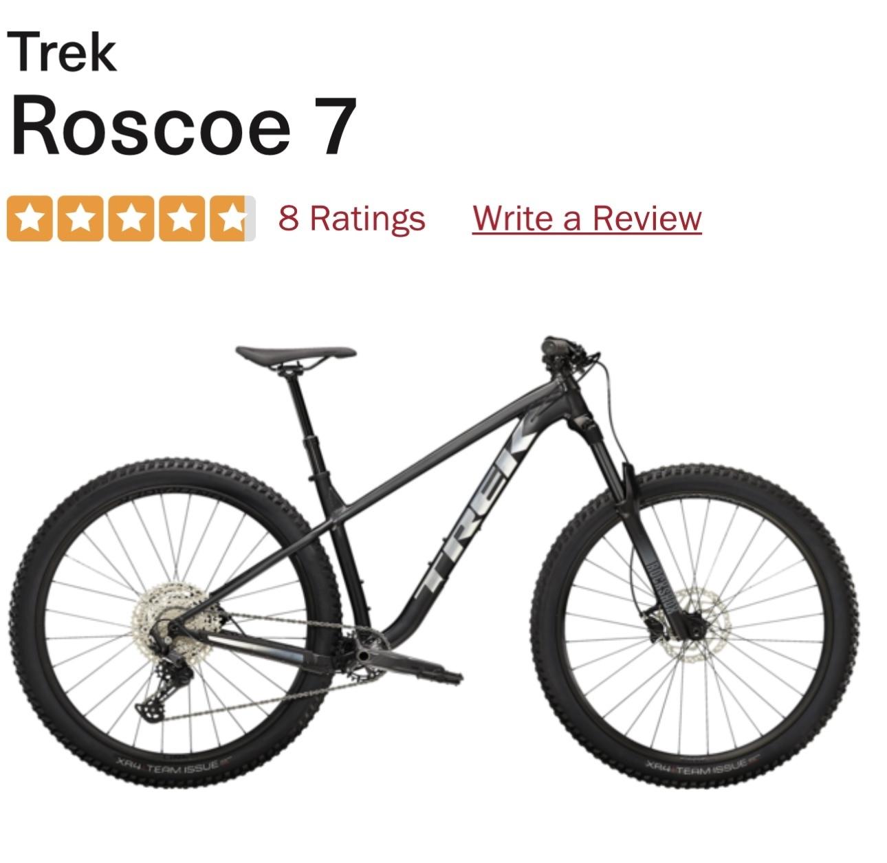 2023 Trek Roscoe 7 Black