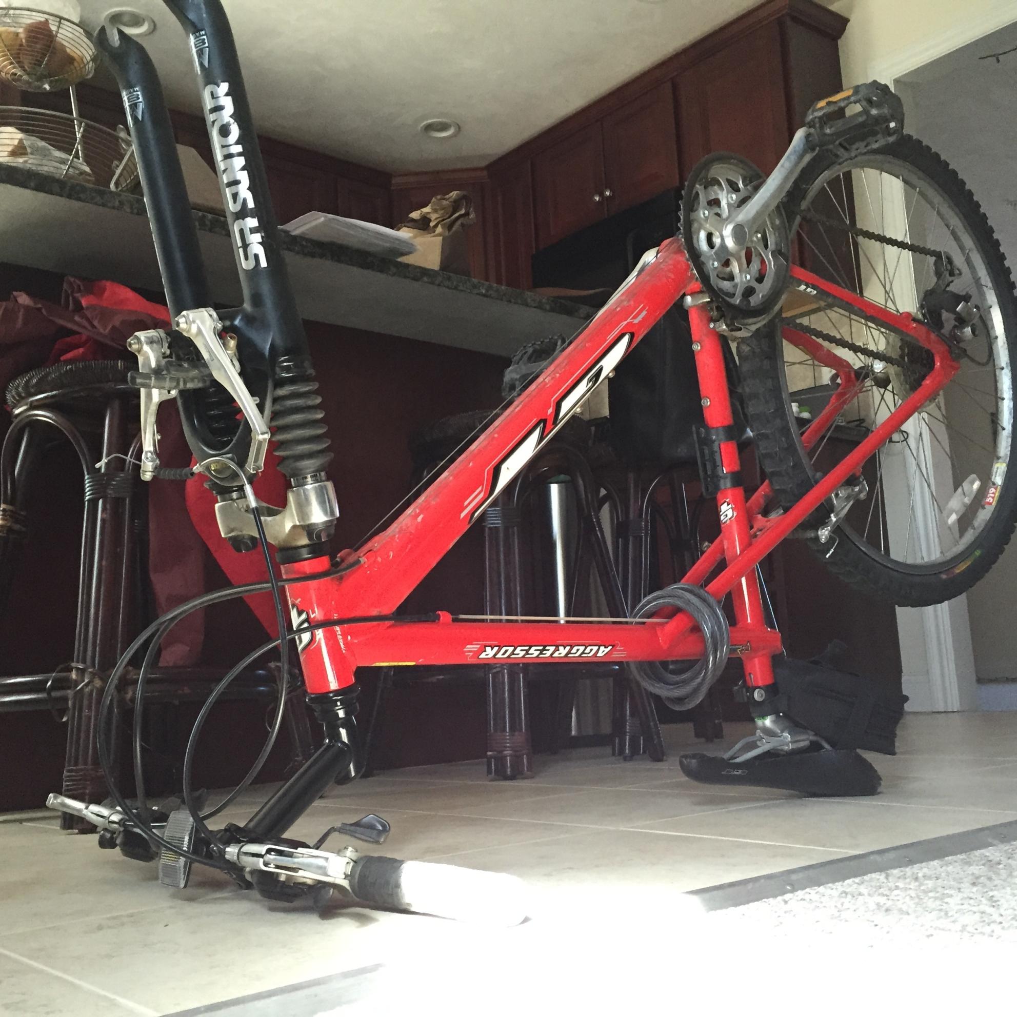 1999 GT Bicycles Aggressor Red