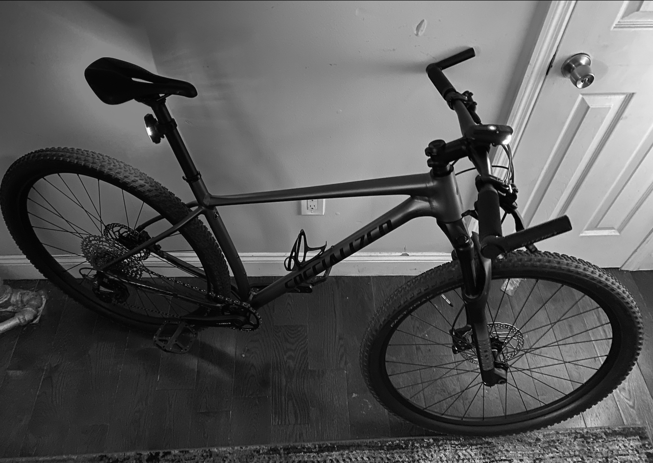 2022 Specialized Chisel Silver, gray or bare metal