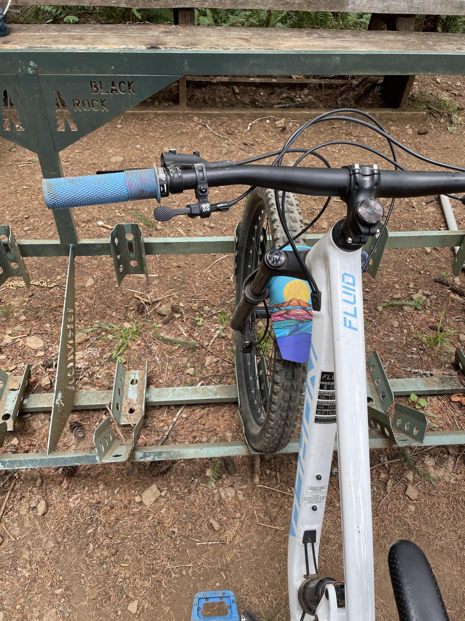 2019 Norco Bikes Fluid White and Blue