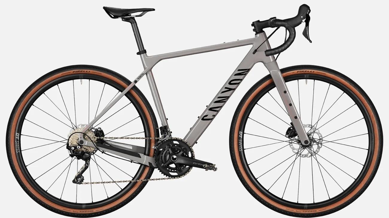 2023 Canyon bicycles Grizl 6 Silver, gray or bare metal
