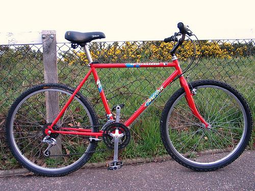 1988 Specialized Hardrock Red