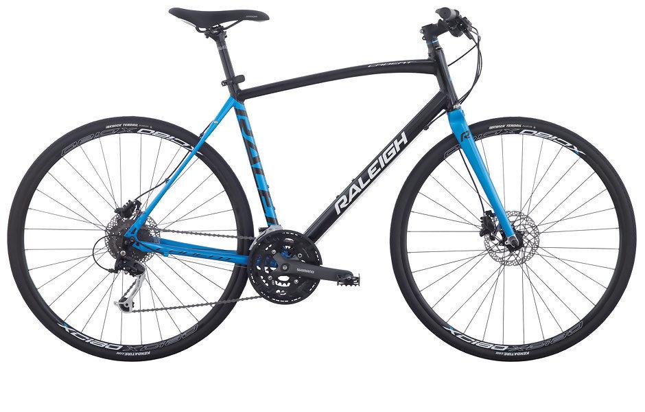 2015 Raleigh Cadent 4 Black and Blue