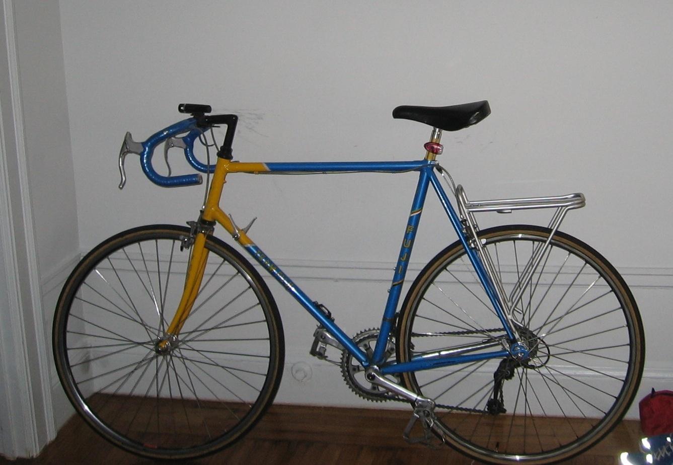 1986 Fuji Team Fuji Blue and Yellow or Gold
