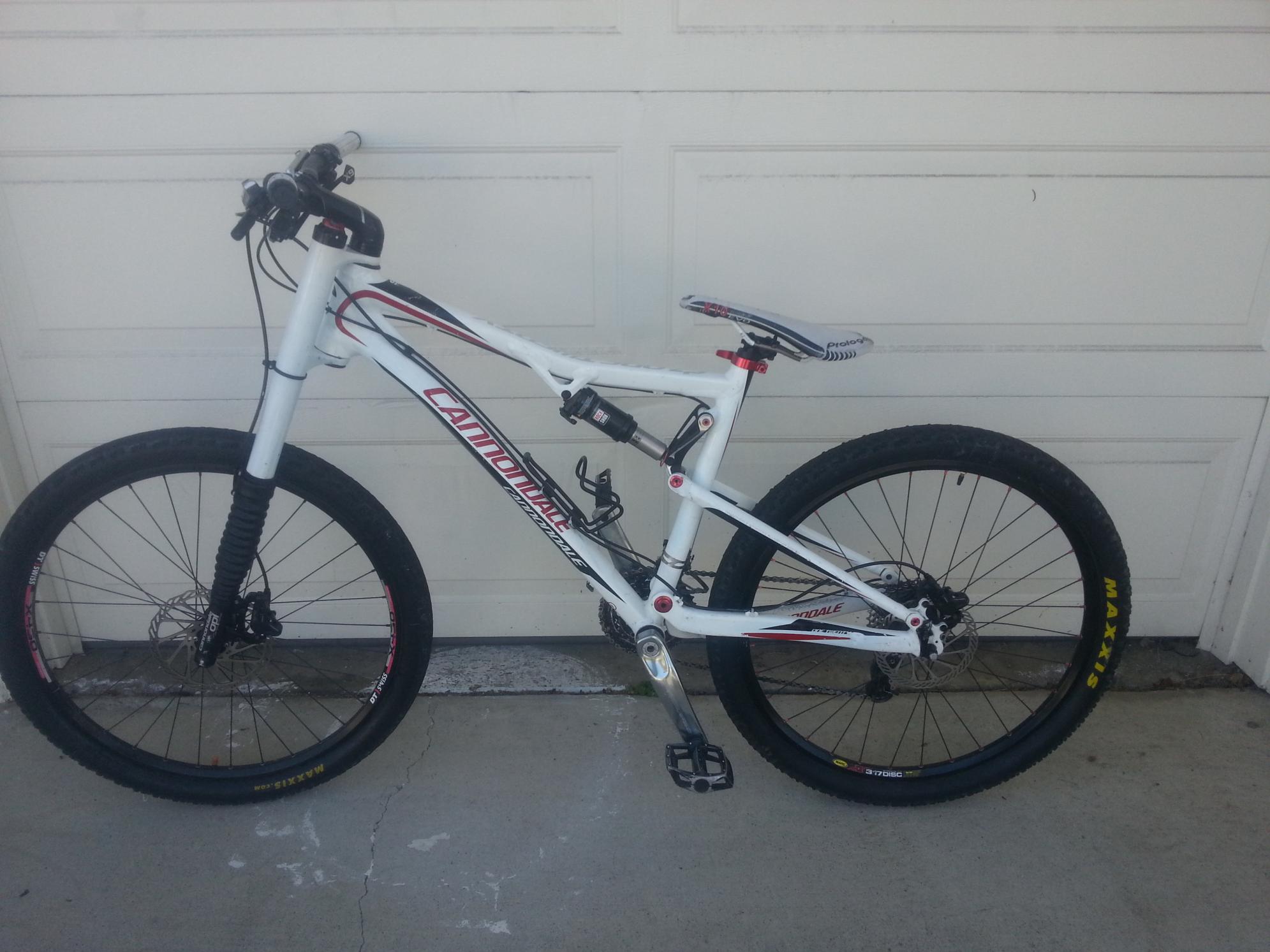 2011 Cannondale RZ one Twenty 1  White