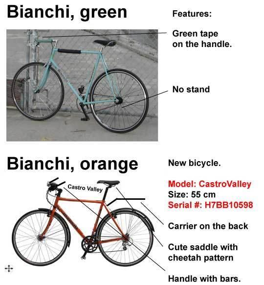 Bianchi CastroValley  Orange