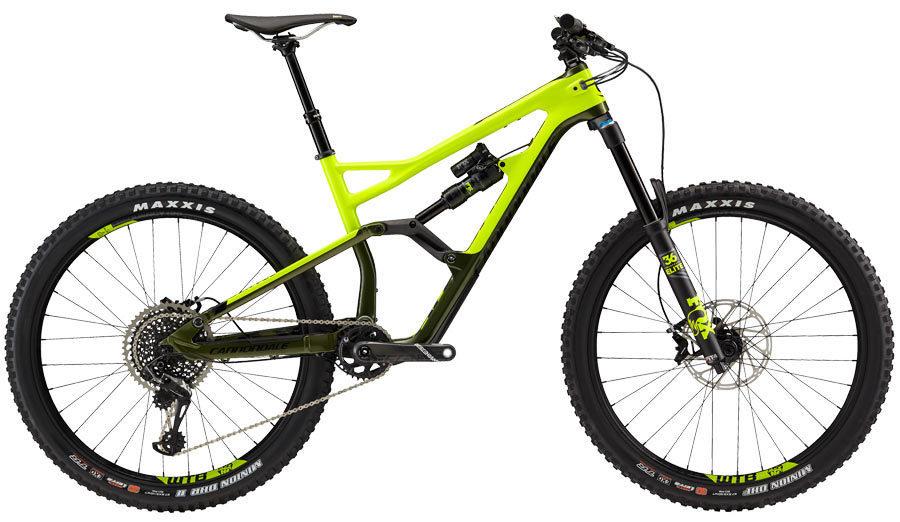 2017 Cannondale Jekyll 2 Carbon Green and Black