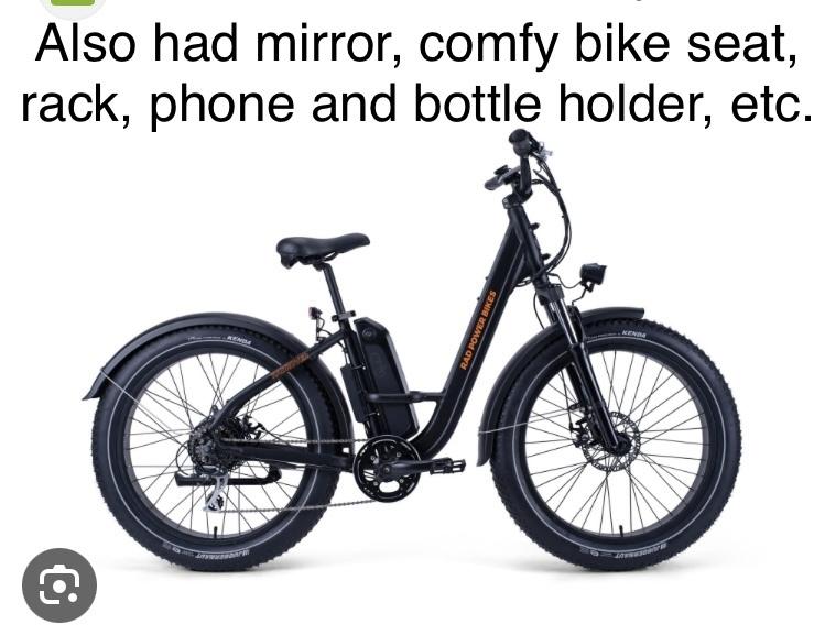 2020 Rad Power Bikes RadCity step-thru Black