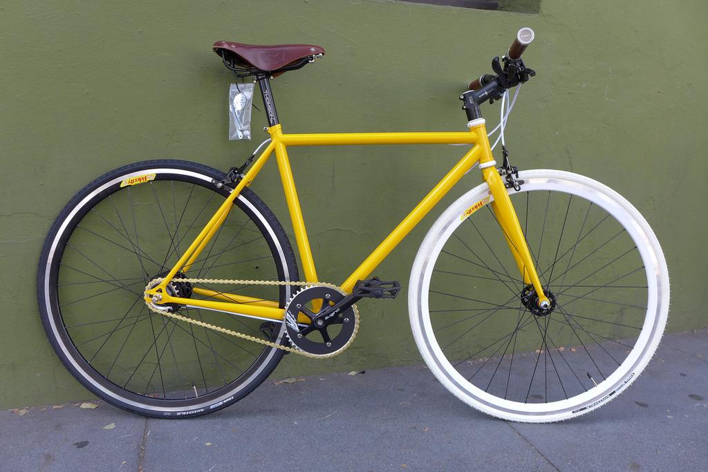 2014 Mission Bicycles Sutro  Yellow or Gold