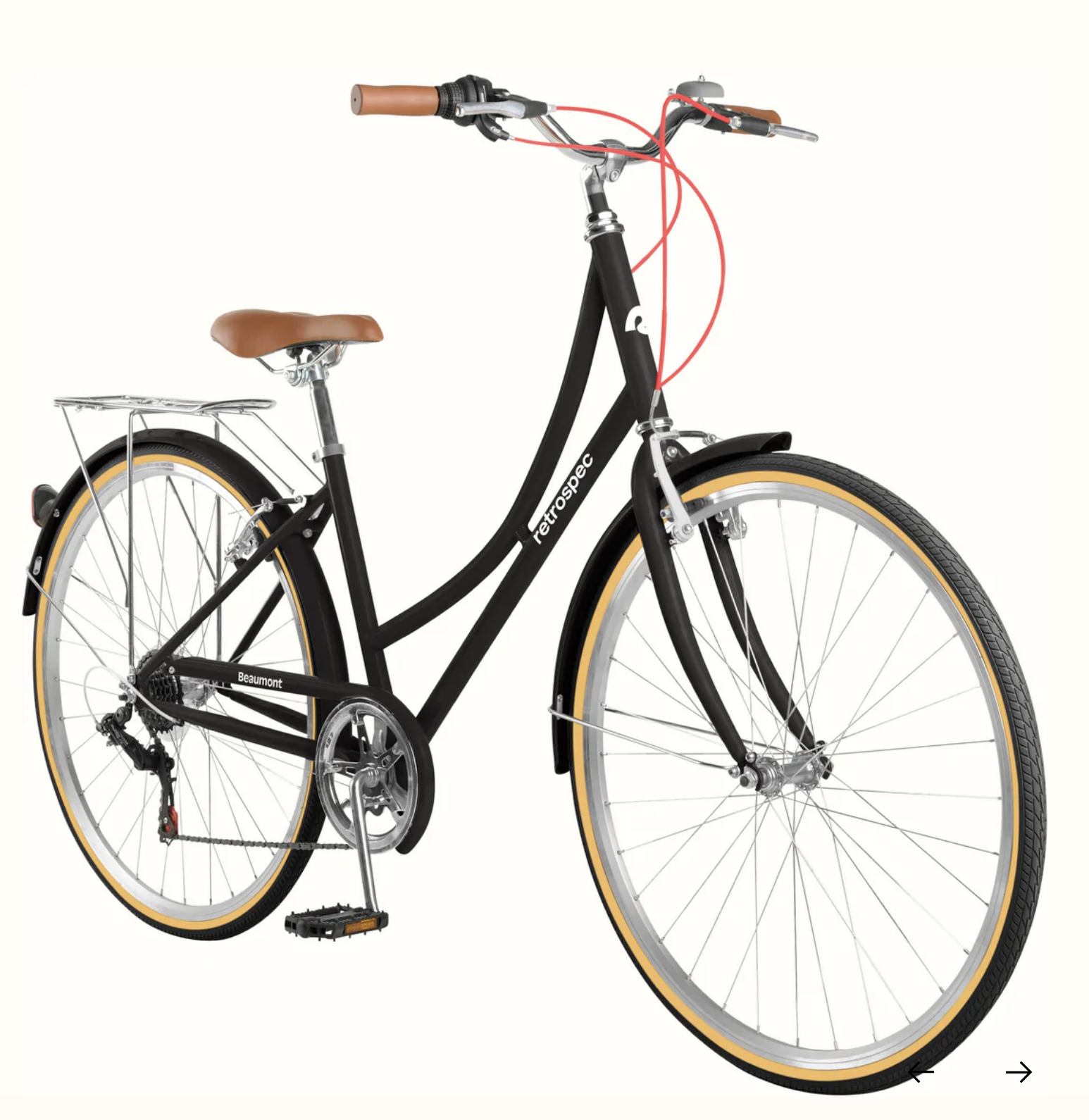 2015 Retrospec Beaumont City Bike Black