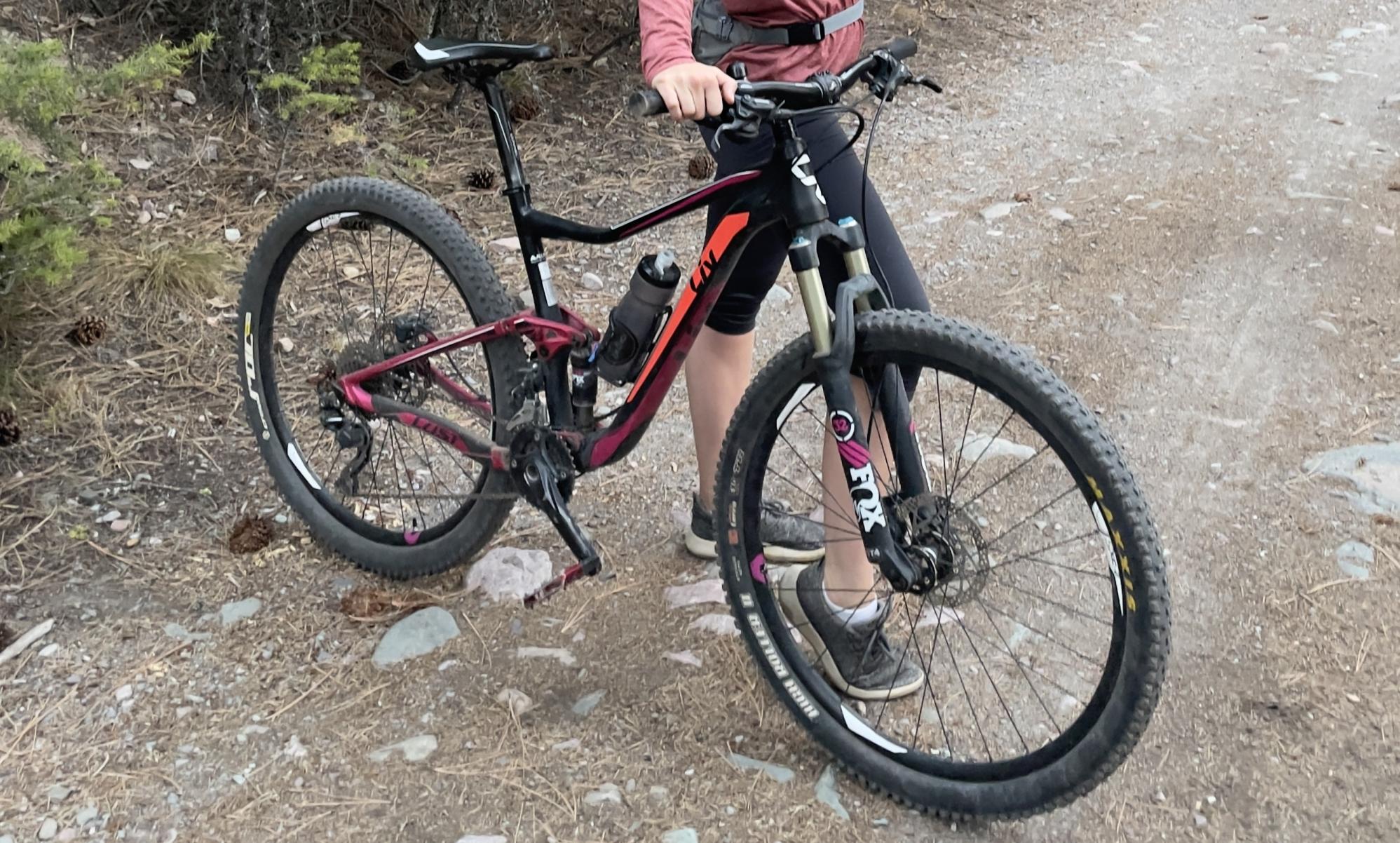 2016 Liv Lust MD Black, Pink, and Orange