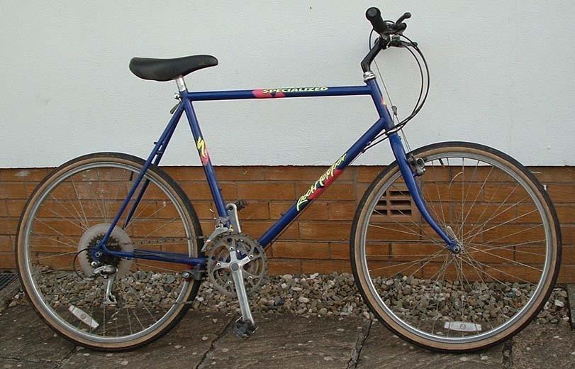 Specialized Rockhopper Blue, Pink, and Yellow or Gold