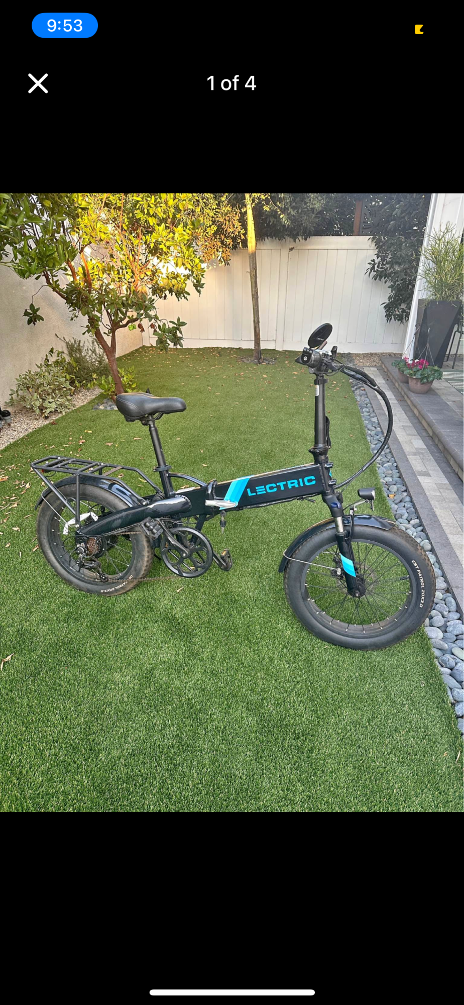 Lectric eBikes Xp3 Black and Blue