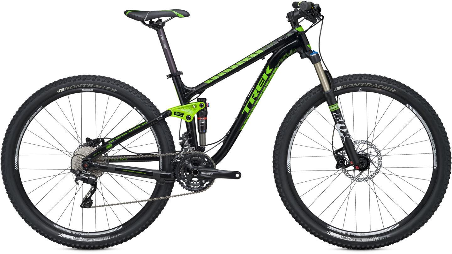 2014 Trek Fuel EX 7 29 Black and Green