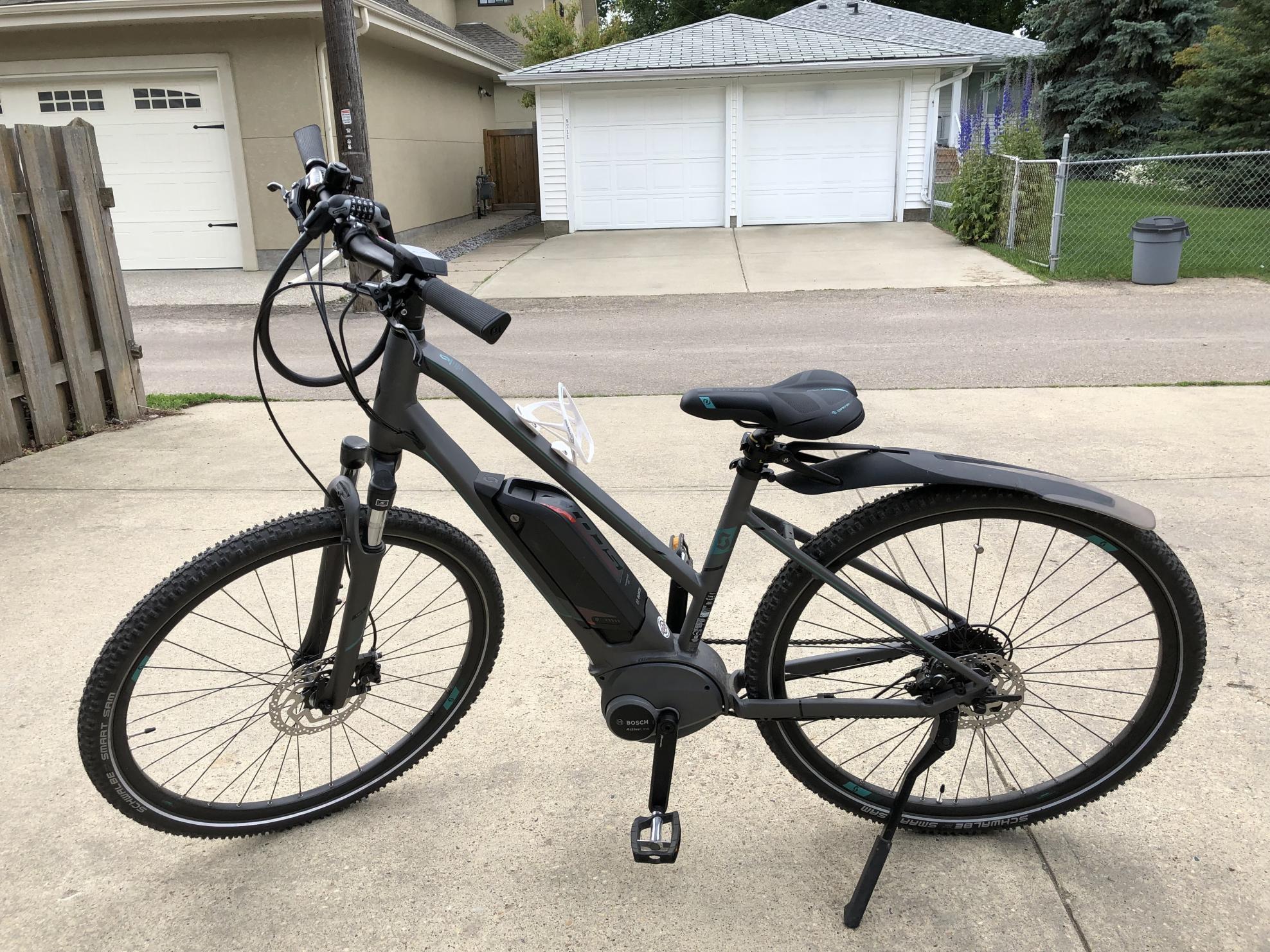 2018 Abus Scott Silver, gray or bare metal