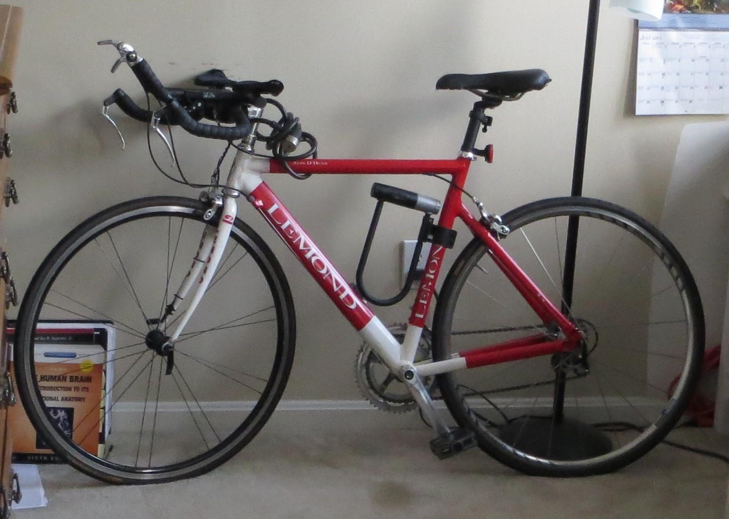 2001 LeMond Racing Cycles alpe d'huez Red