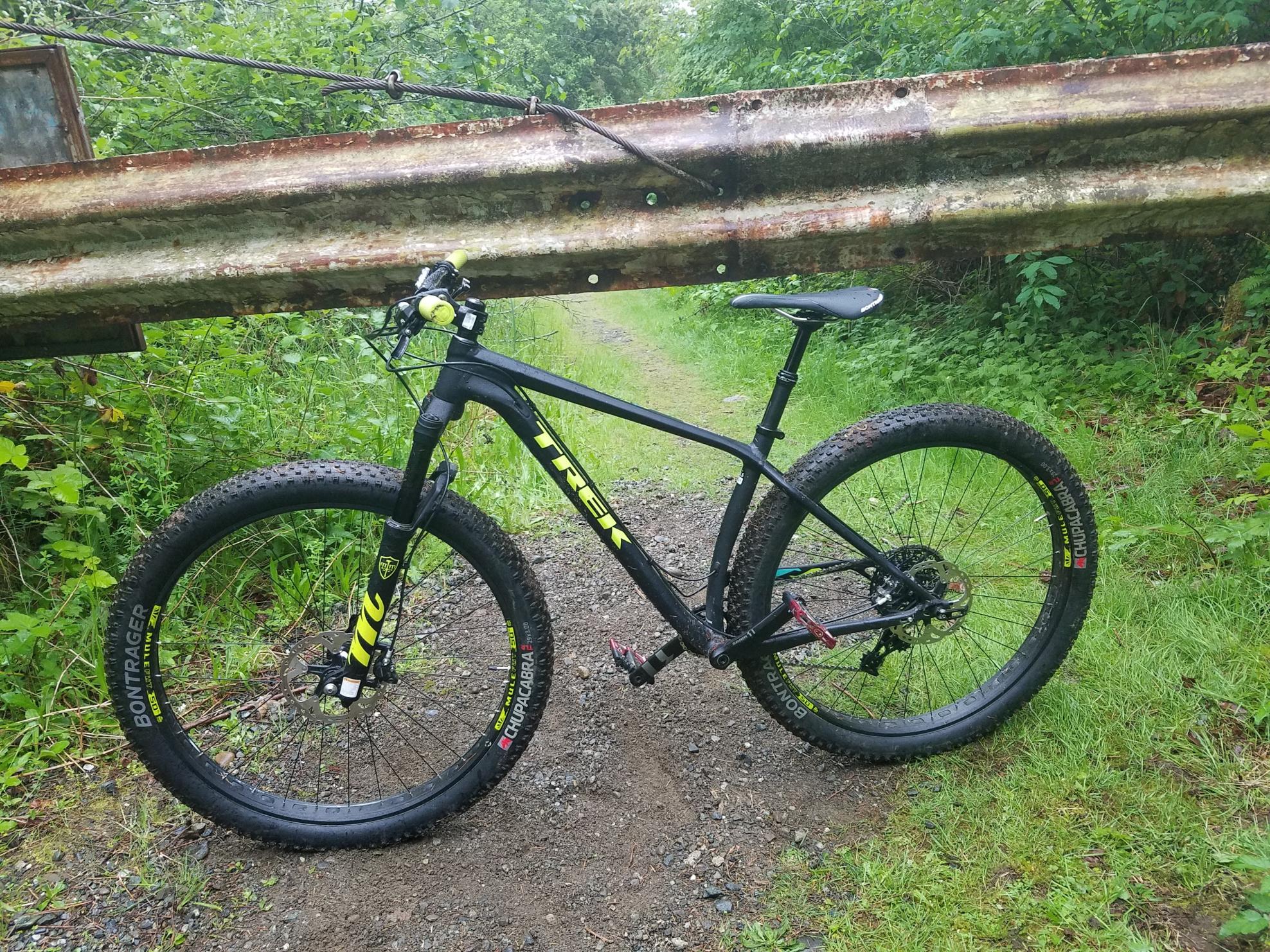 2016 Trek Stache 9 Black and Green