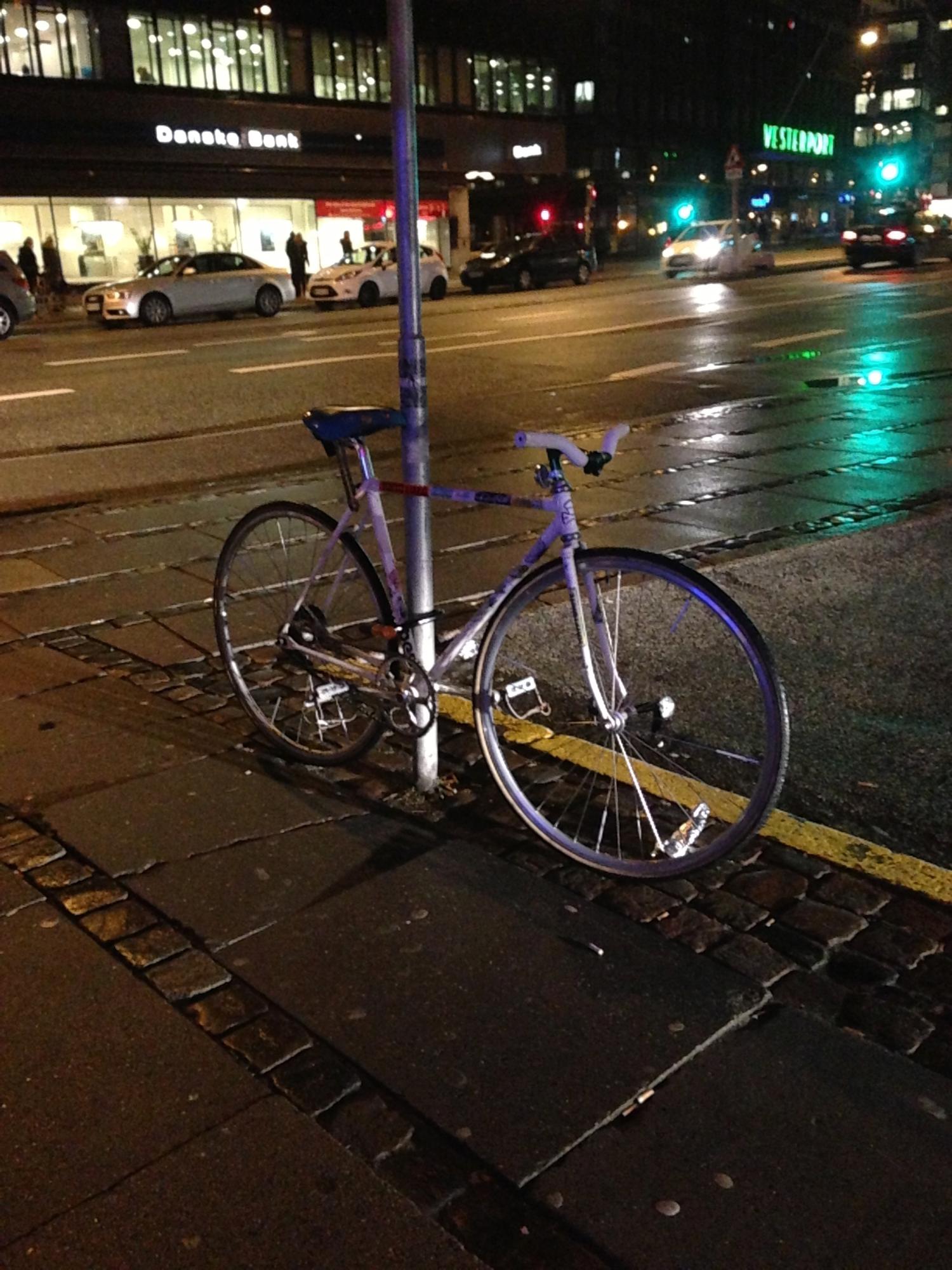 1970 Hemel (vintage velodrome bike) White