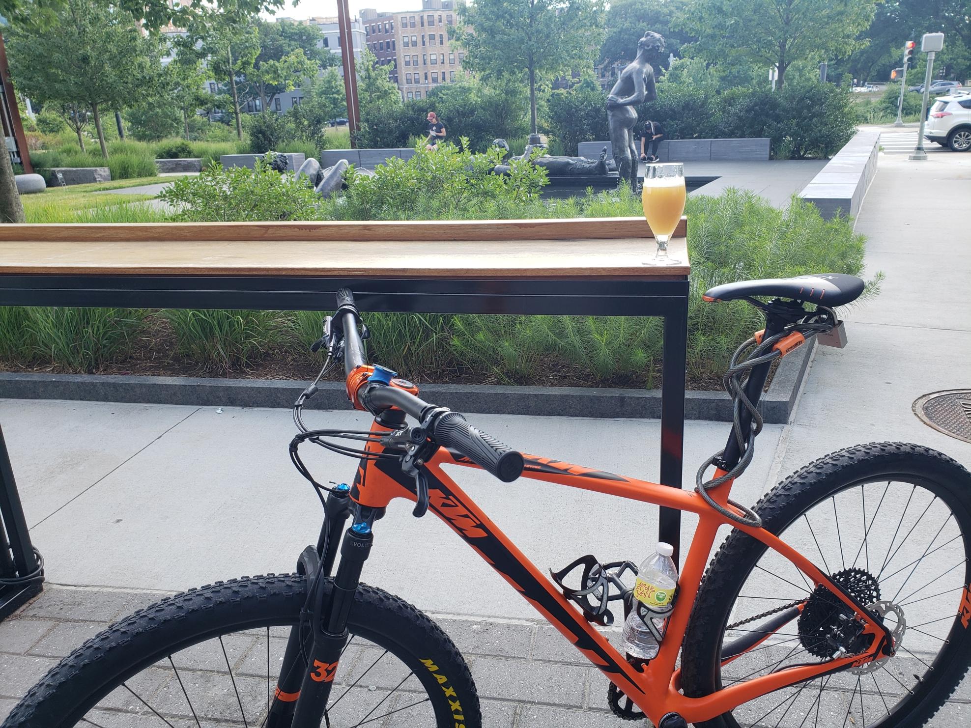 2019 KTM Myroon Orange and Black