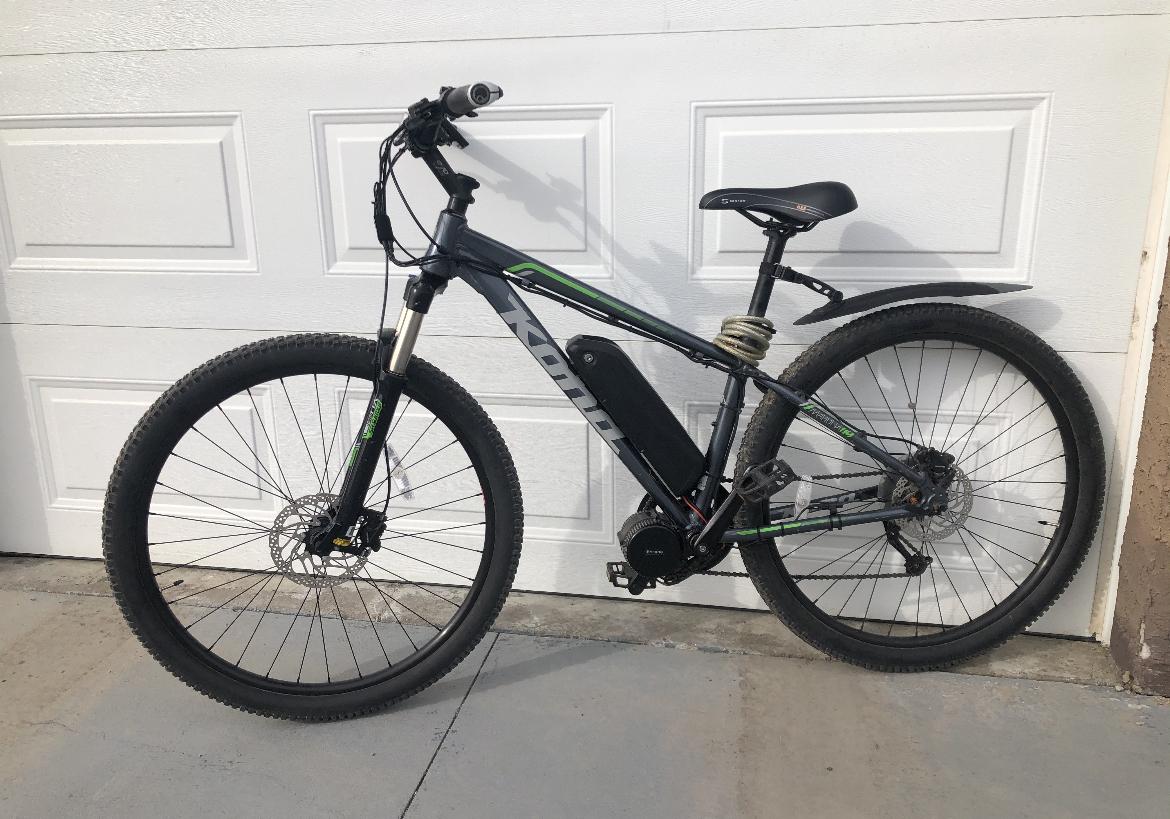 2018 Kona Mahuna Silver, gray or bare metal and Green