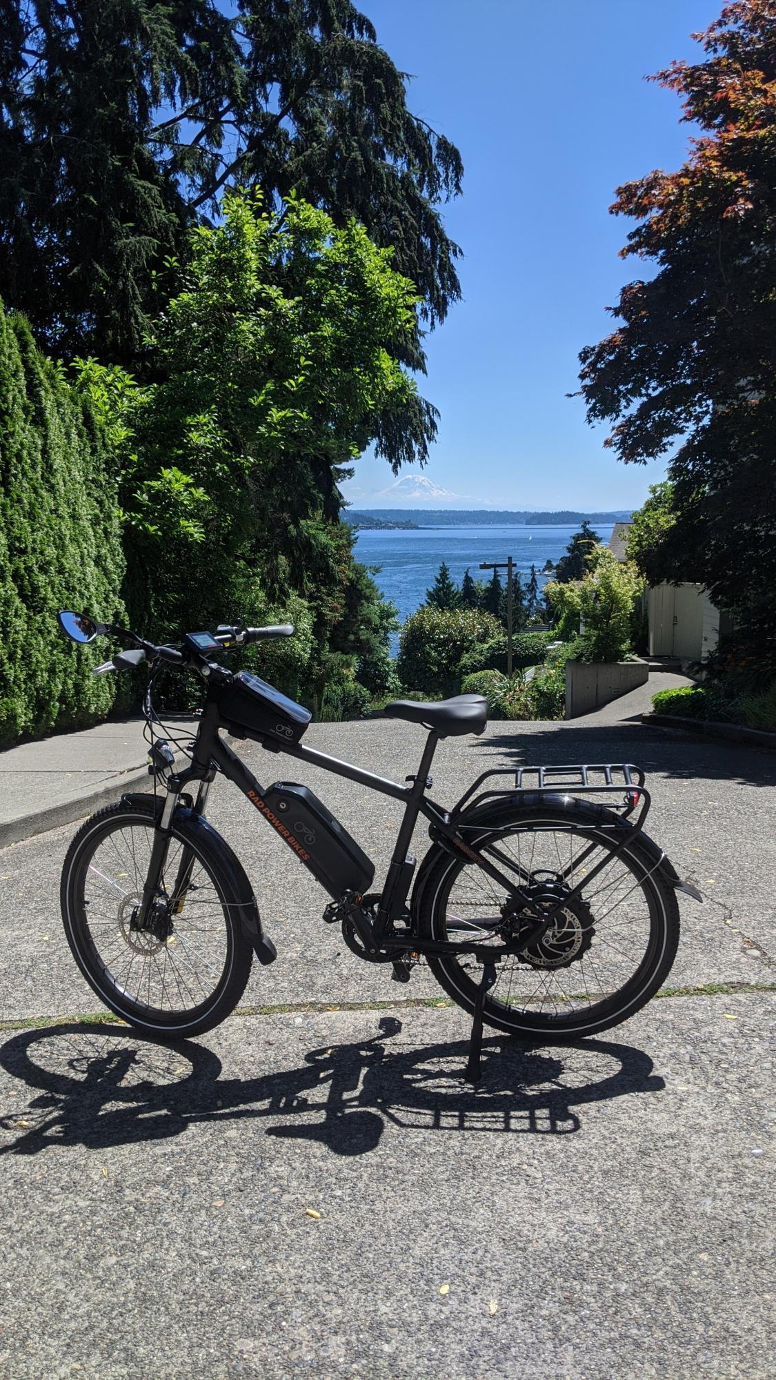 2020 Rad Power Bikes RadCity 4 Black and Orange