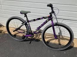 Big Flyer BMX Purple and Silver, gray or bare metal