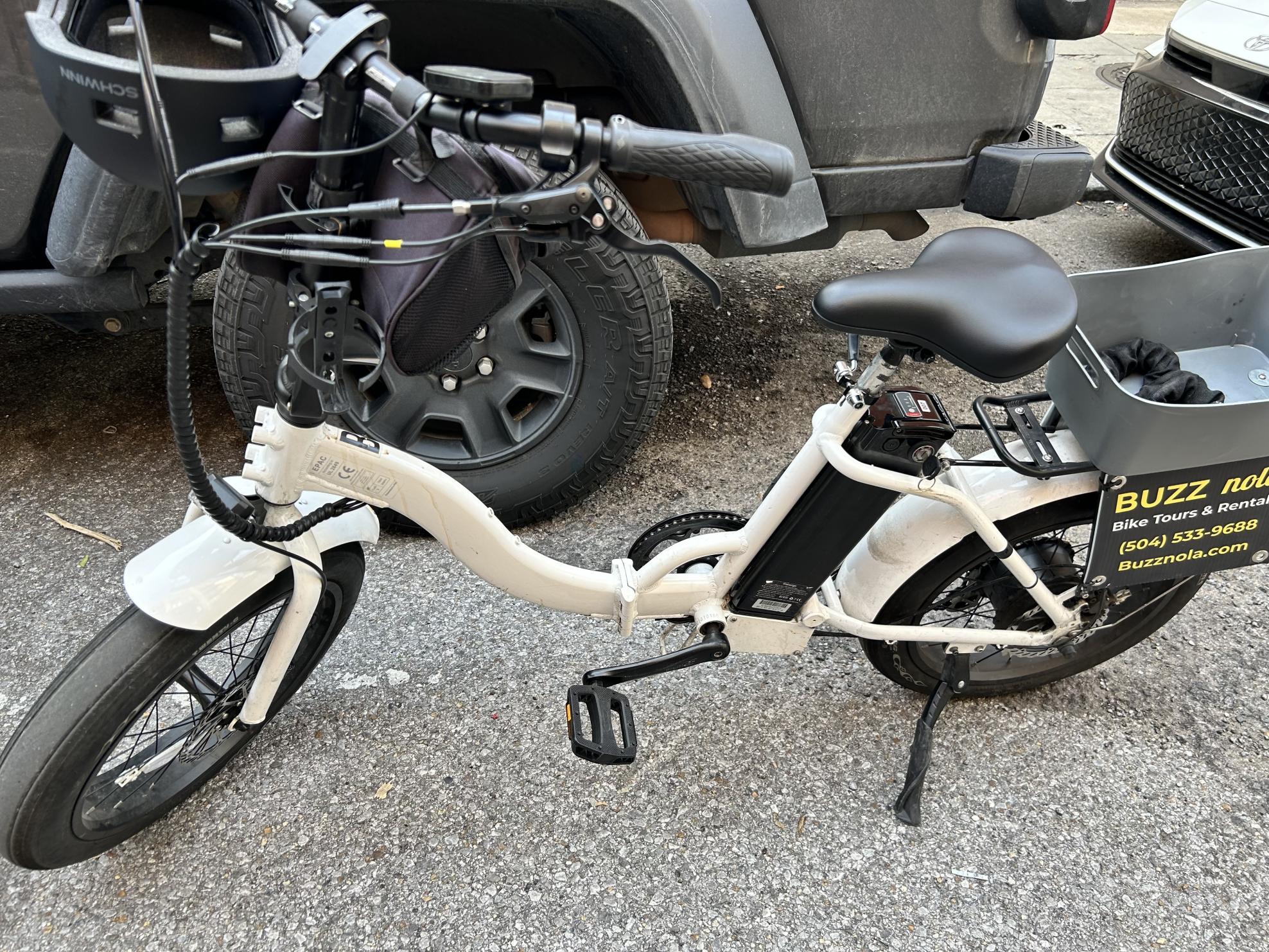 Eunorau Efat step 500 watt 48 volt e-bike White