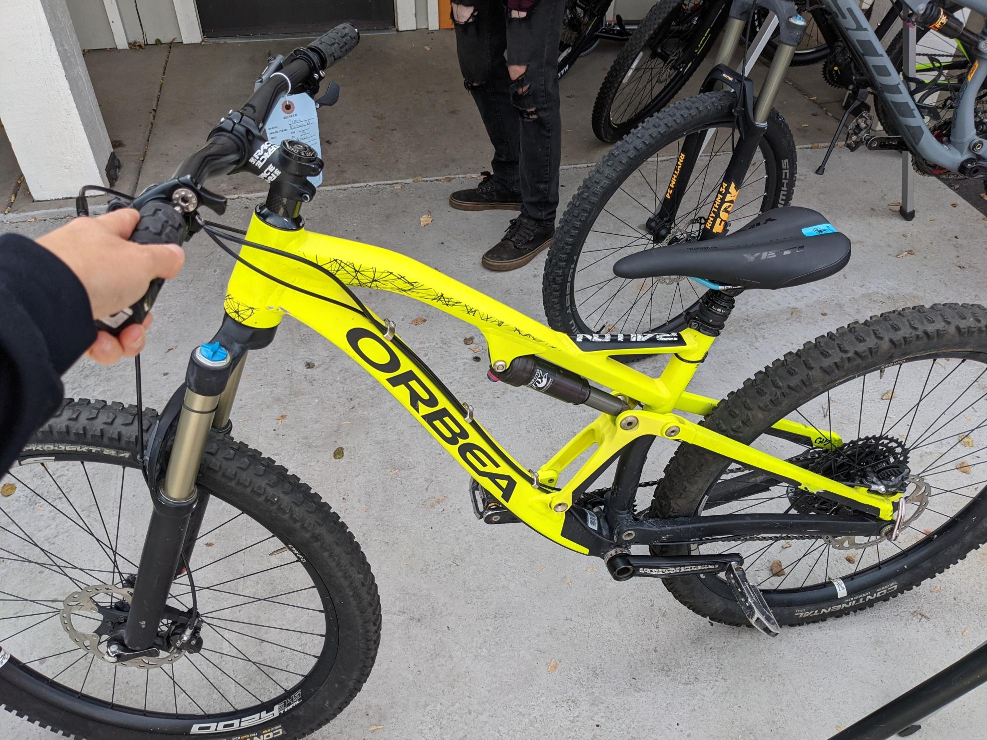 2015 Orbea Rallon Yellow or Gold