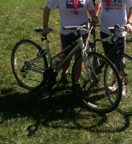 2012 Trek bicycle Silver or Gray