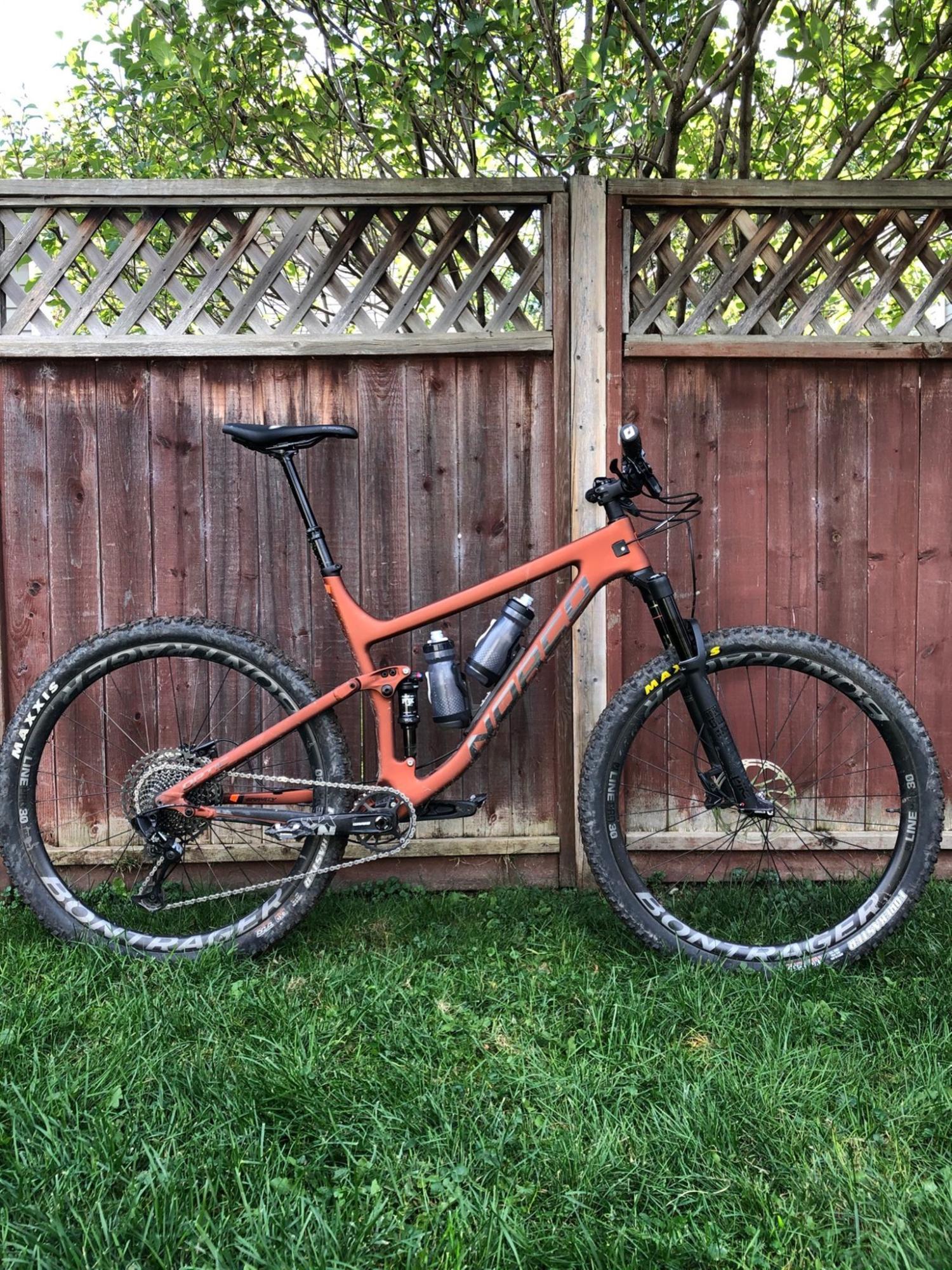 2019 Norco Bikes Optic C2 Brown and Orange