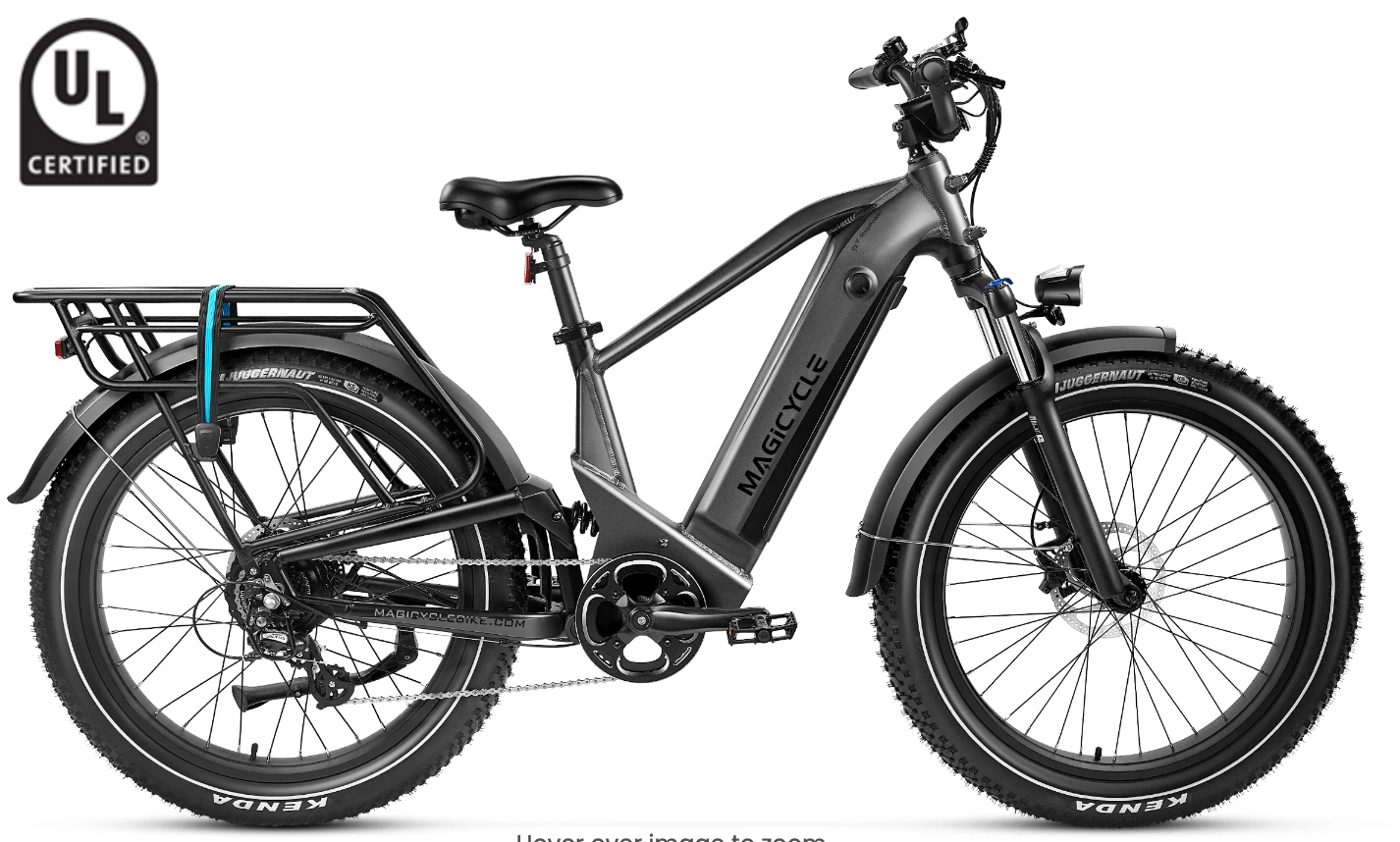 2024 Magicycle Deer Stepover Black and Silver, gray or bare metal