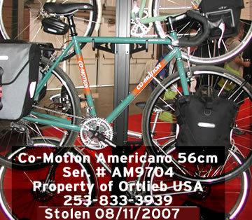 2006 Co-Motion Cycles Americano  Green