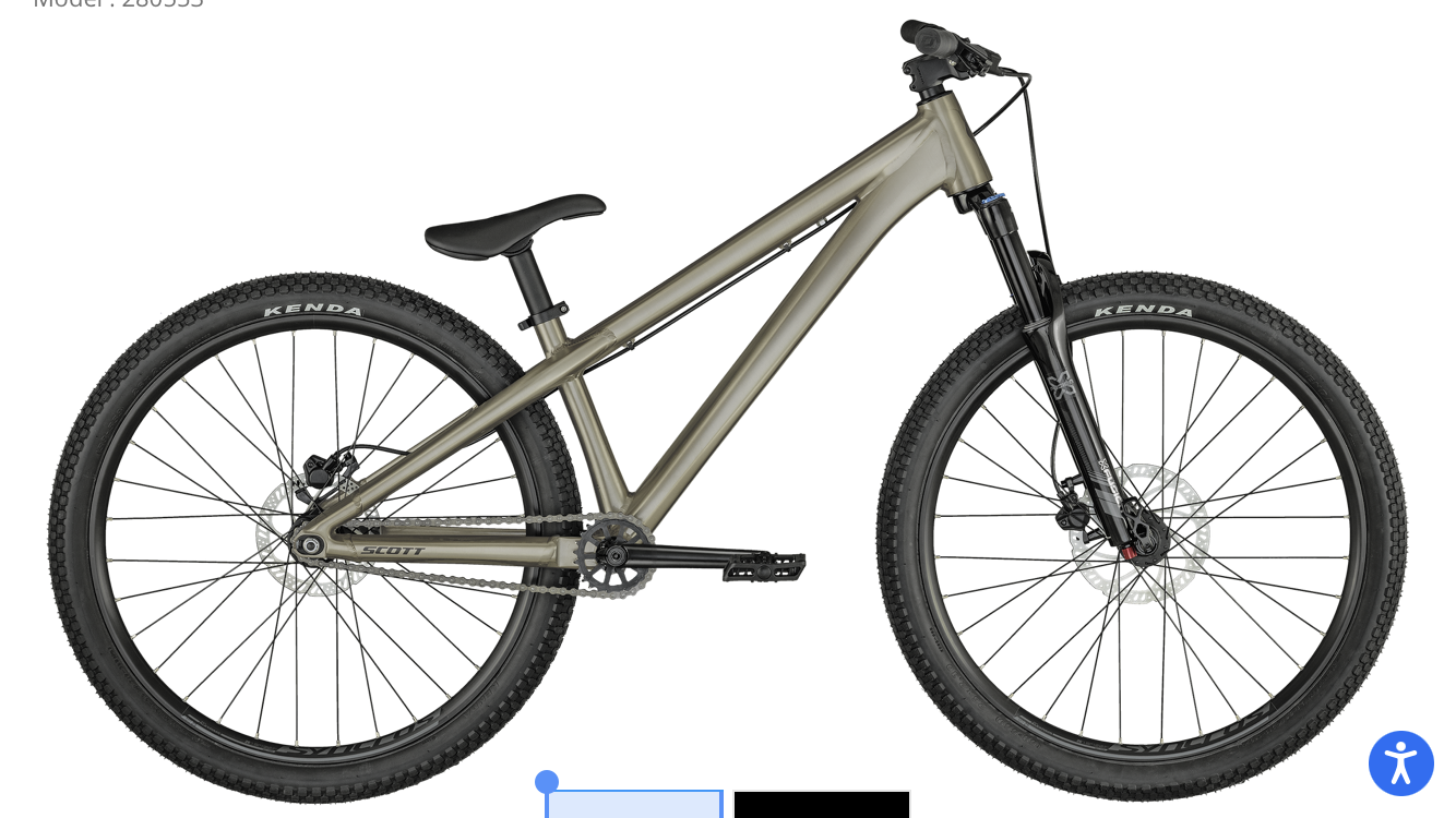 2021 SCOTT Voltage YZ0.1 Silver, gray or bare metal