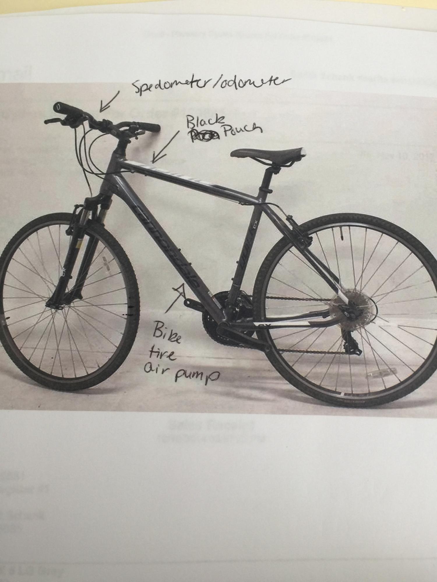 2014 Cannondale Quick Cx 5 Silver, gray or bare metal