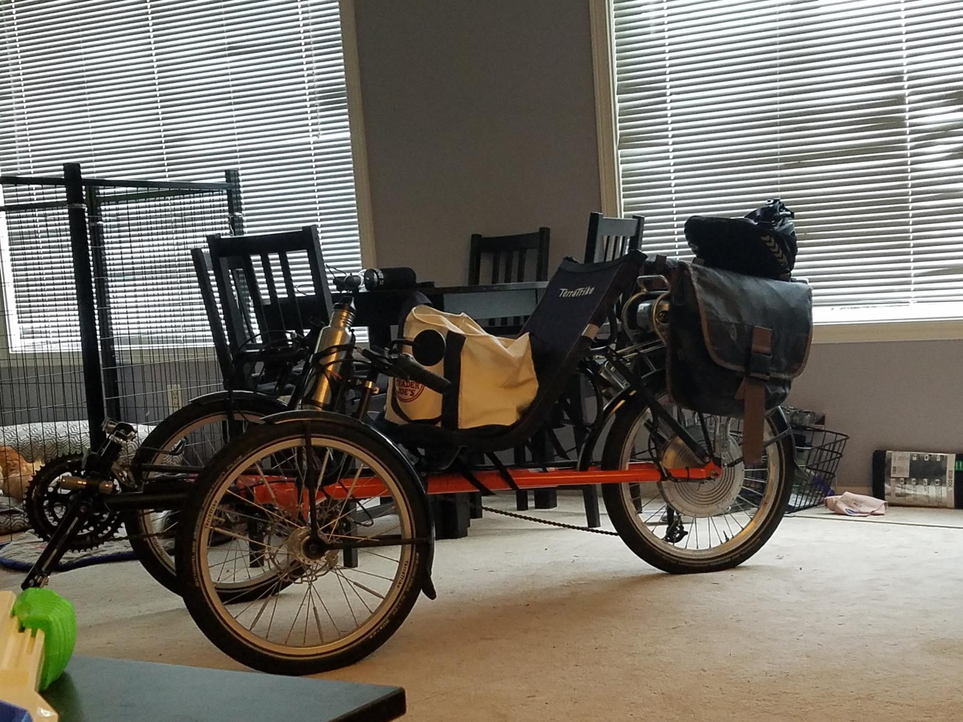 Terra Trike tricycle Orange