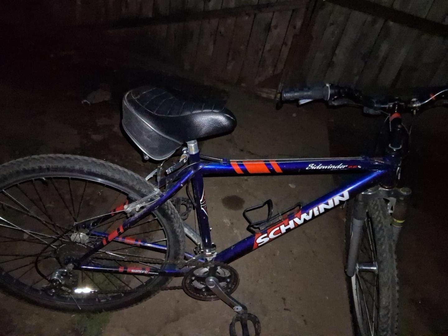 Schwinn 26 sidewinder Blue, Red, and White