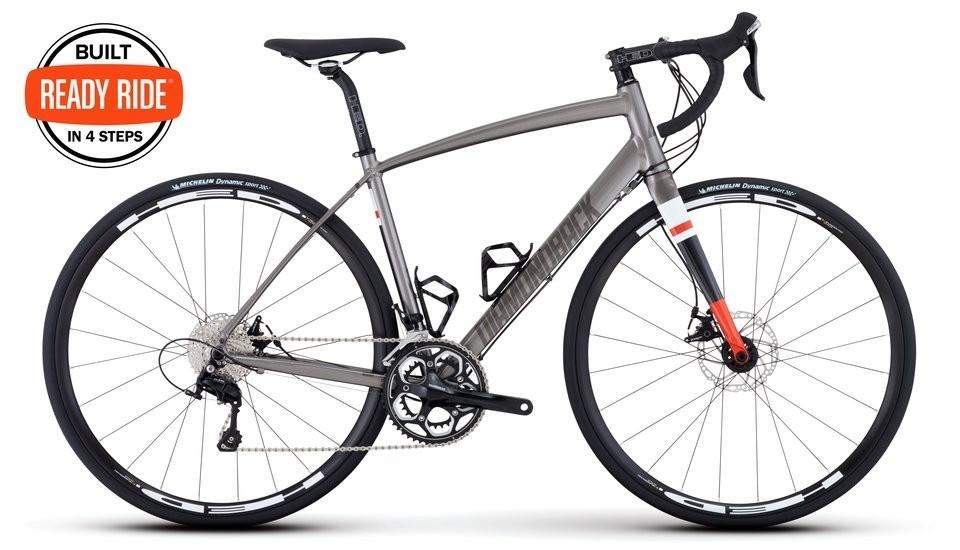 2017 Diamondback Airen 1 Silver or Gray and Orange