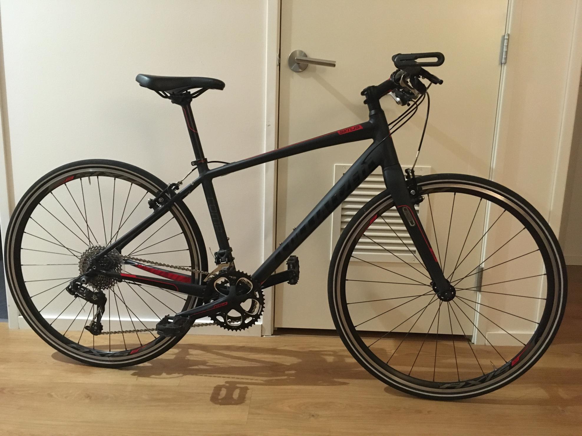 Specialized Sirrus A1 Black and Red