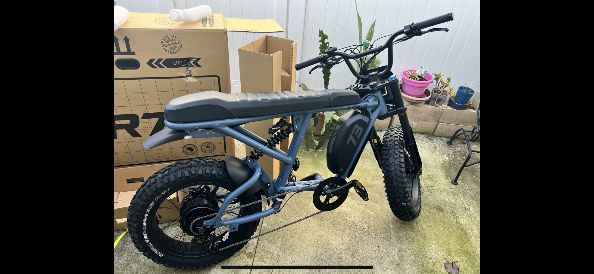 2024 Super73 R adventure series Blue