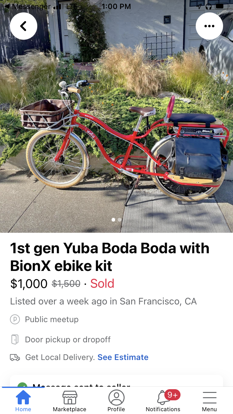 2001 Yuba BodaBoda Red