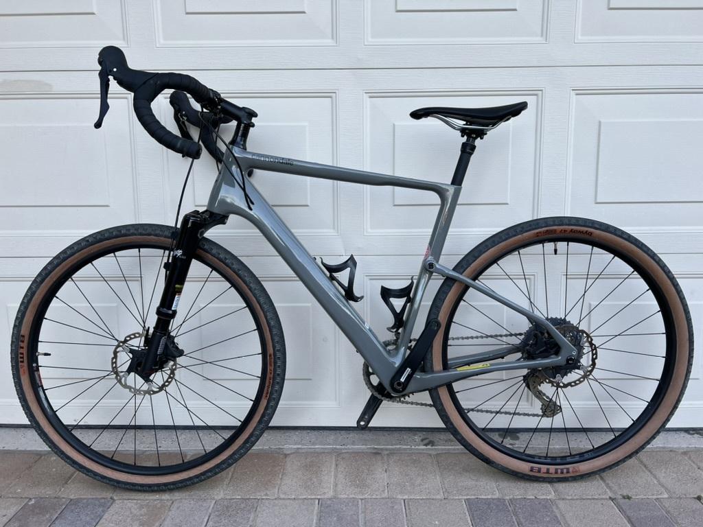 2022 Cannondale Topstone Silver, gray or bare metal
