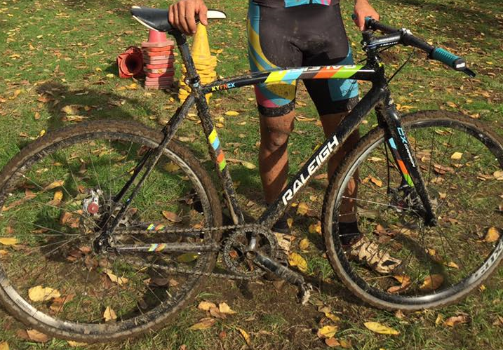 2012 Raleigh RXS SSCXWC Black, Blue, and Green