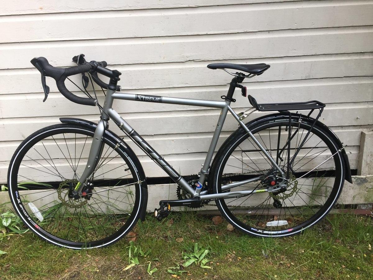 2016 KHS Bicycles UrbanXtreme Silver, gray or bare metal