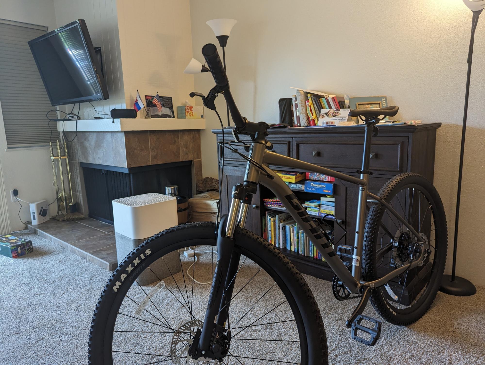 2024 Giant Talon 4-GU Silver, gray or bare metal